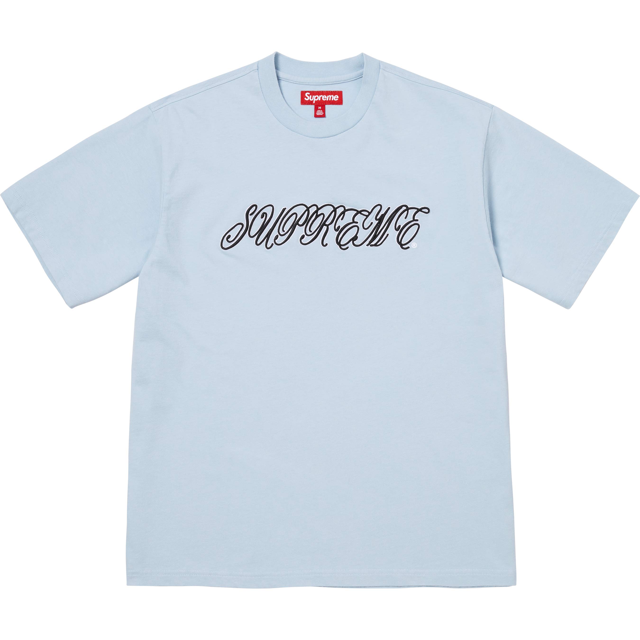 Raised Script S/S Top view 6
